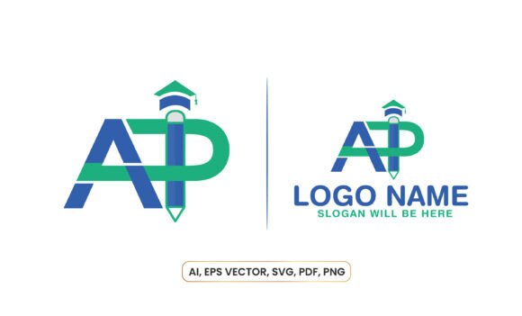AP Educational Initial Letter Logo Design: A Smart Branding Asset