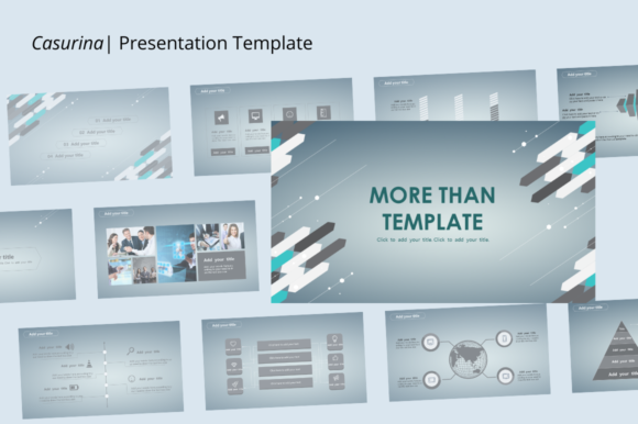 Casurina: A Modern Template for Visual Communication