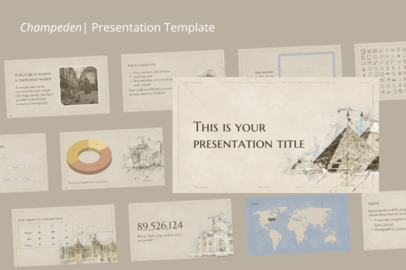Champeden: A Versatile School Presentation Template
