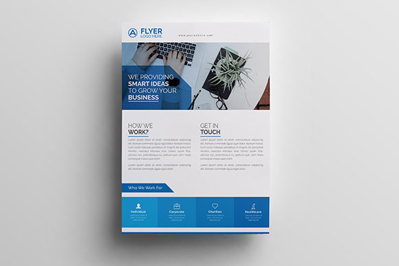 Corporate Flyer Print Template: Professional Business Design Kit