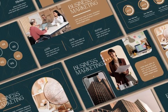 Dark Green Powerpoint Template: Elevate Your Brand