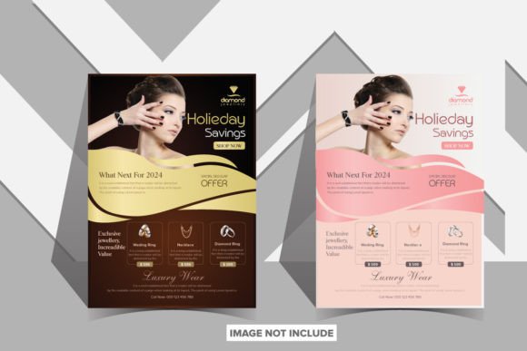 Elevate Your Brand with a Luxury Jewelry Flyer Template
