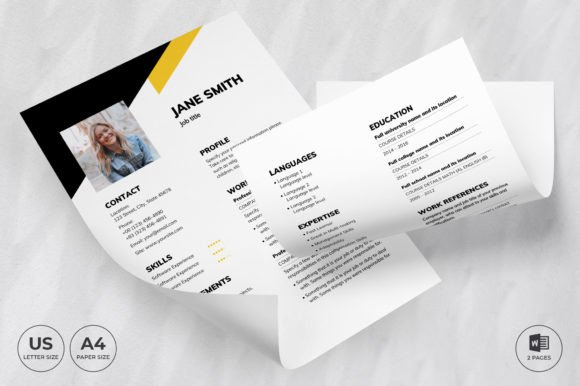Financial Advisor Resume Template CV: Craft a Standout CV