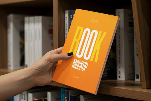 Hardcover Book Mockup: Beyond the Cover