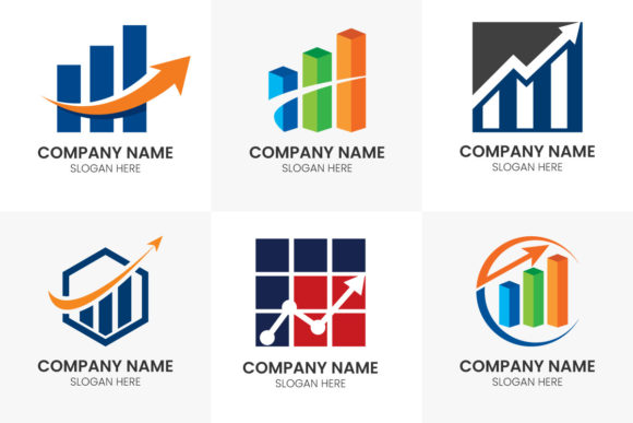 Modern Accounting & Financial Logo Set: Your Blueprint for Trust