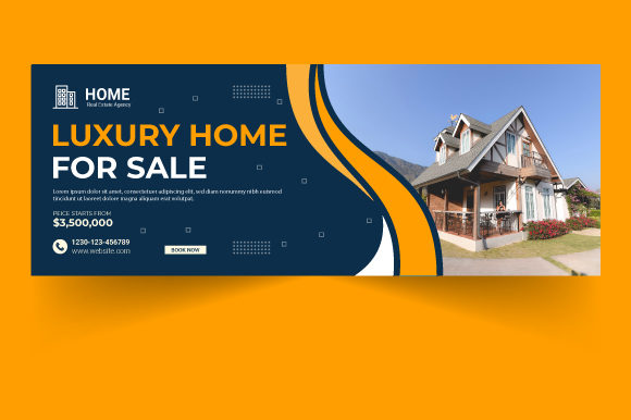 Real Estate Facebook Cover Template: Your First Digital Handshake