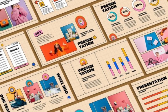 Retro Powerpoint Template: Blending Vintage Charm with Modern Presentation Needs