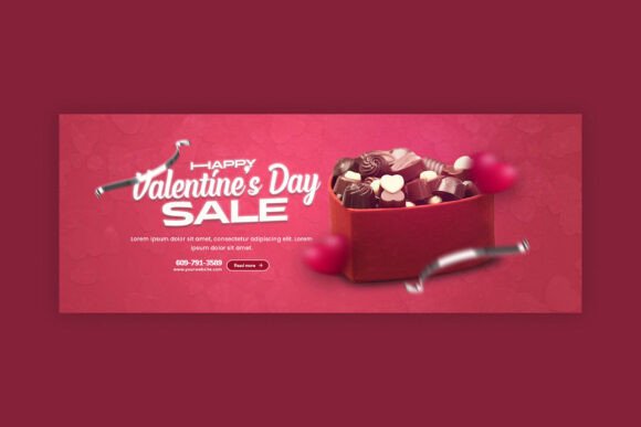 Valentine's Day Facebook Banner: A Design Template That Works